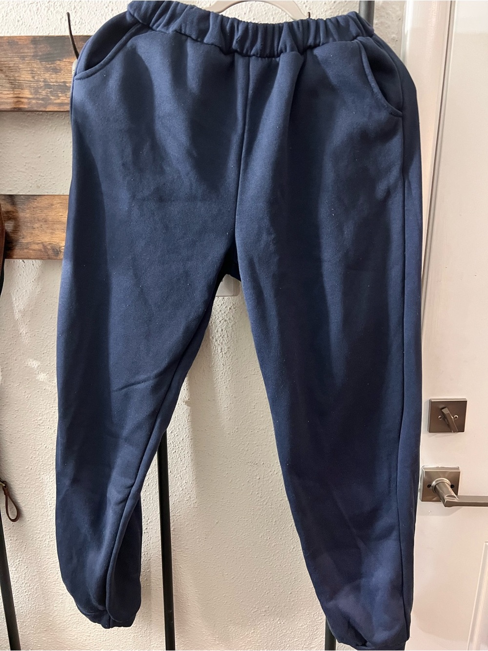 Men's Navy Jogger Sweatpants - Classic Comfort